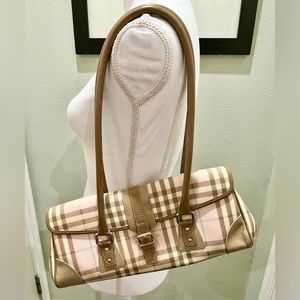 Burberry Pink Nova Check shoulder bag